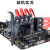 10口PCI-E转SATA转接卡机械硬盘扩展卡pcie x1 x4免驱直通2U半高 10口X1免驱