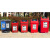 废弃口罩专用垃圾桶分类垃圾桶定点收集果皮箱公共场所回收箱带盖废弃口罩专用垃圾箱 MT-X73(27L)
