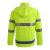 昊鹰 安全反光分体式透气雨衣雨裤套装 户外骑行成人反光雨衣套装 荧光绿XXL180