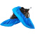 一次性鞋套加厚防水家用 无纺布防滑雨天学生塑料脚套 蓝色无纺布特厚款2000只 (35克 均码