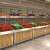 适用于不锈钢水果货架展示架水果店中岛专用水果货架堆头超市水果蔬菜架 中岛310*160双层