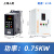 上海人民变频器恒压供水变频柜三相控制柜380V电机风机水泵调速器 0.75KW( 新款 ) 重载矢量变频器