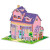 儿童拼图 4-12岁立体拼图 3D立体拼图拼装模型房子城堡diy手工玩 紫金屋