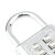 京速 密码锁 八位按键固定锁 工具箱密码锁 通用防盗挂锁 电白色 单位：把