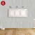 墨斗鱼墙贴家用自粘墙纸卧室客厅背景墙3d立体墙贴纸0.53*10米灰 白色条纹0.6*5米(厚款)