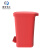 米奇特工（Agents mickey）塑料垃圾桶 脚踏式带盖桶 分类垃圾桶 红色40L
