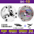 腾锟 高精度SK三爪自定心卡盘加工中心四轴SC-160手动三抓前穿 SK-10寸子口230加强型 