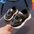 迪士尼（Disney）宝宝鞋1-6岁男女小熊运动鞋婴儿软底学步鞋中小童单网鞋春夏网鞋 米白色 21码鞋内长13厘米