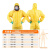 防化服耐酸碱 硫酸化学防护服危化品轻型生化 实验工作服腐蚀防酸 防护服（30套） XL