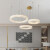 IGIFTFIRE全铜云石吊灯轻奢客厅灯现代新中式简约创意设计师餐厅卧室灯具 50厘米全铜+云石