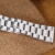 银度适用于欧米茄万国浪琴天梭百年灵西铁城阿玛尼精工飞亚达钢带表带 银色 接口宽度 16MM