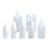 滴瓶  塑料瓶子带盖密封滴瓶塑料挤压小瓶分装瓶眼药水瓶液体瓶 50毫升(100个)+漏斗