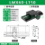 X轴位移平台LWX40/25-100/50长行程燕尾槽齿轮齿条型手动微调滑台 LWX60-L150(行程100mm)