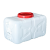 超大容量蓄水桶水桶大号储水桶卧式水箱塑料储水罐长方形塑料桶 特厚-200进口方桶装水280斤 进口料