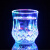 珍灶发光水杯七彩创意魔术闪光杯遇水倒水感应会亮的变色神奇杯子 爱心杯2个  280ml