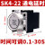 德力西F4-11/40 30S空气通电断电延时头SK4-22交流接触器辅助触头 SK4-22 0.1-30s通电延时