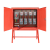 适用一级配电柜建筑工地临时工程用二级三级室外防雨动力柜成套配电箱 红色