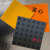 康迪普 PVC盲道板 40*40cm人行道指引砖防滑盲人指路贴 空心黄色直条