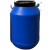 废液桶实验室25公斤大号容量塑料柴油溶试剂桶带盖储水危废收集缸 50升方桶白色加厚