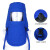 定制耐低温防护面罩LNG液化加气站冷库专用头罩防寒防冻防液氮头罩 防水防液氮手套蓝色48CM