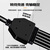 巴也 汽车obd转接线 8个DB9转OBD2检测仪线Serial RS232诊断工具网关连接线[定义二]2米 BY-OD98D2