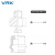 威尔克VRK 真空吸金具头吸盘座螺丝转止动接头吸盘连接气动螺母螺丝吸嘴配件 TN-PS-2A-M5 螺钉