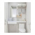 仁聚益山西SMC集成浴室日式定制整体卫生间一体式淋浴房干湿分离家用洗 10701270mm（无干湿分离） 不含蒸汽