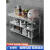 厨房不锈钢作台商用双层操作台三层桌子饭店切菜案板打荷台台面 长0宽0高0(双K
