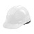 吉象 安全帽 三筋小沿ABS 新国标 建筑工程电力施工业头盔 耐刺穿抗冲击 H-1型 白色
