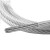 安达通 包塑镀锌钢丝绳 透明涂塑带胶钢丝绳带皮PVC钢丝绳包胶晾衣绳 8mm100米 