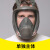 防毒面具全面罩防毒面罩全脸防尘电焊呼吸喷漆防护专用口罩 全面罩七件套【梯形盒