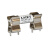利可特LKET光伏直流熔断器保险丝汇流箱ZTPV-25 10*38 DC1000V 铜夹（2只）