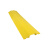 庄太太 PVC盖板橡胶线槽电线保护槽室内室外地面线槽【25cm款黄色塑料一线槽】ZTT1261
