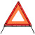 百舸（BAIGE）汽车三角架警示牌反光折叠式 三脚架警示牌 反光塑料 边长43cm