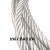 适用国标304不锈钢钢丝绳1 2 3 4 5 6 8 10 20钢丝绳钢丝晾衣绳细软绳 8mm7x19 1米