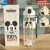 迪士尼（Disney）迪‘士尼儿童水杯男女孩上学用水杯直饮吸管耐摔3D夏杯进口Tritan H10010史迪奇3D卡通运动双饮杯- 820ML