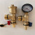 曼瑞德地暖分水器尾件使用A7Yi系列三条筋分水器压力表温压表 压力表