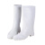 双安 PM95厨房卫生靴 耐油 防滑水鞋雨鞋 模压靴 44码白色