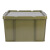 宫胜塑料收纳箱  61*43*34cm工业灰色周转箱收纳盒整理箱置物箱