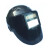 型防强光自动变光焊接面罩电焊面屏变光面屏可调暗度 不透明ABS面罩(6片外保护片)