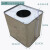 304不锈钢补水箱塑料透明膨胀加水斗槽锅炉配件土暖气专用耐高温 不锈钢大号水箱