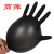 手套英科餐饮黑色防水级一次性手套实验室防护耐磨 黑色加厚型英科级 1 S