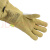 WELDAS威特仕10-2385XL加厚耐高温隔热热流反射铝箔手套电焊炼钢手套