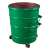 标燕 绿铁皮垃圾桶 360L绿色