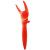 梵瑞童蟹钳笔创意小龙虾钳子中性笔螃蟹爪子夹薯片蟹爪蟹老板夹子圆珠笔 蟹钳笔-2支