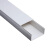 润宏工品 PVC线槽 方形线槽线盒绝缘墙面塑料线槽 12*07 一米价