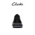 Clarks其乐查特里系列男鞋英伦风通勤百搭舒适透气休闲皮鞋 黑色 261745537 40