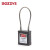 BOZZYS BD-G45 KD 工程缆绳安全挂锁150*3.2MM 不锈钢缆绳 黑色不通开型
