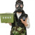 邦固防毒面具 FNJ05 活性炭过滤防护面罩