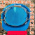 泓工达头盔内衬四季通风透气吸汗垫可拆洗工地帽垫头盔内外卖用 透气内衬一片装 蓝色水洗